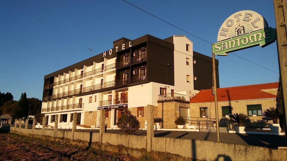 Hotel Santome Sanxenxo Bagian luar foto